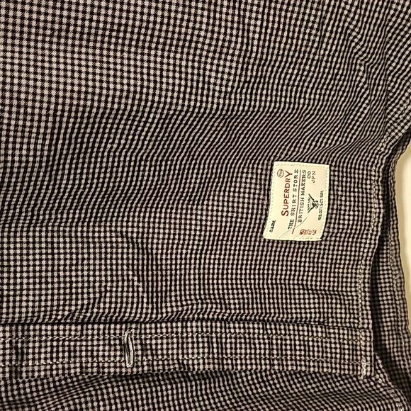 Superdry Men's checkered button down shirt - Picture 6 of 8